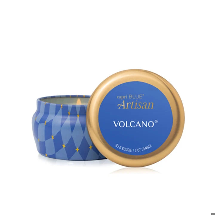 Capri Blue Volcano Artisan Winter Bazaar Mini Tin PK