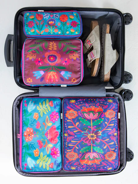 Natural Life Travel Packing Cubes, Set of 4