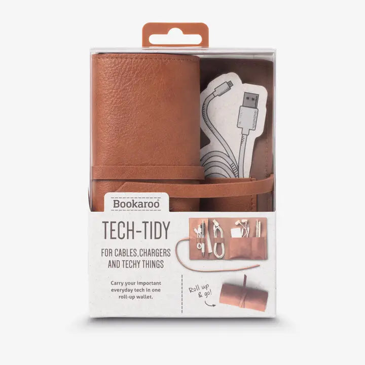 if USA Bookaroo Travel Tech Tidy-Brown