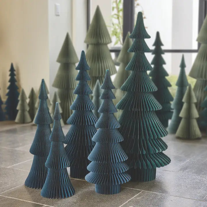 Santa Barbara Design Studio Paper Tree - Siberian Fir Deep Blue 24"