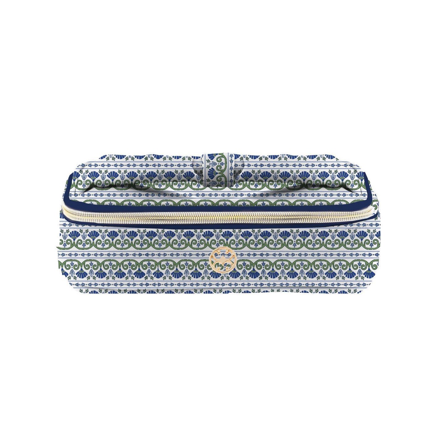 Mary Square  Kiss and Make Up Mini Floral Foulard Nvy