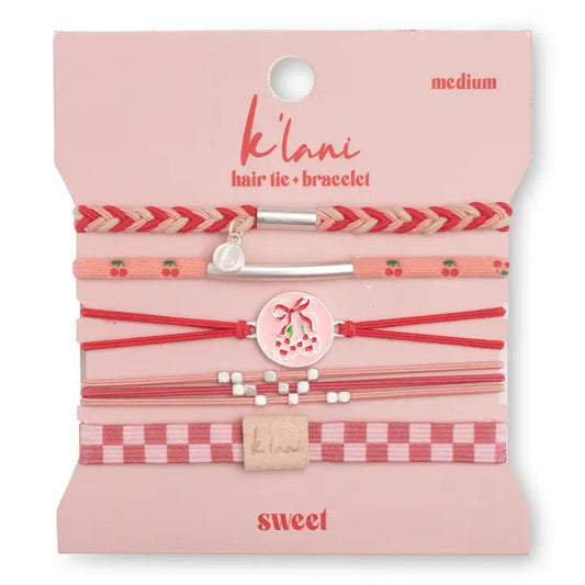 K'Lani Hair Tie Bracelets Sweet
