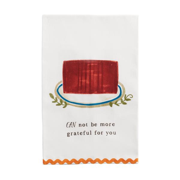 MUD PIE CRANBERRY THANKSGIVING TOWEL