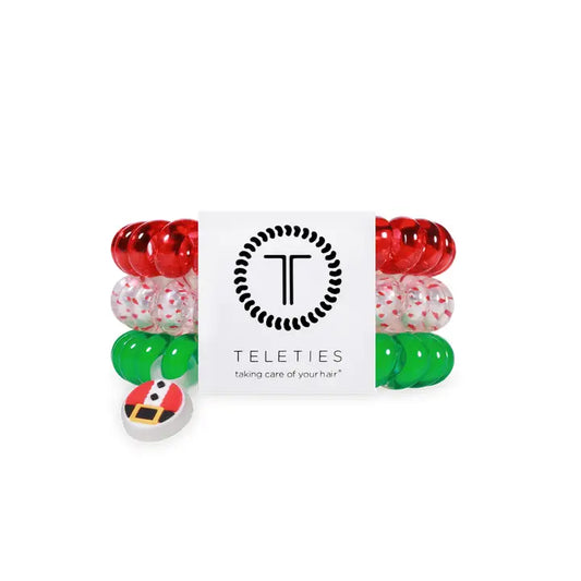Teleties Spiral Hair Coils | Large | Secret Santa Hair Ties