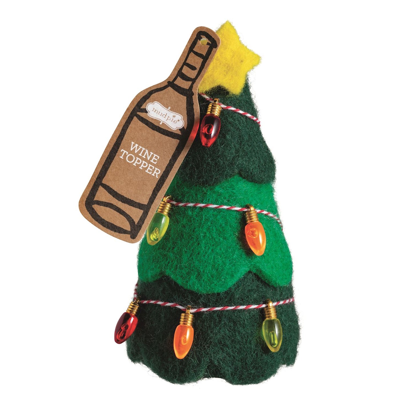 MUD PIE TREE WINE TOPPER