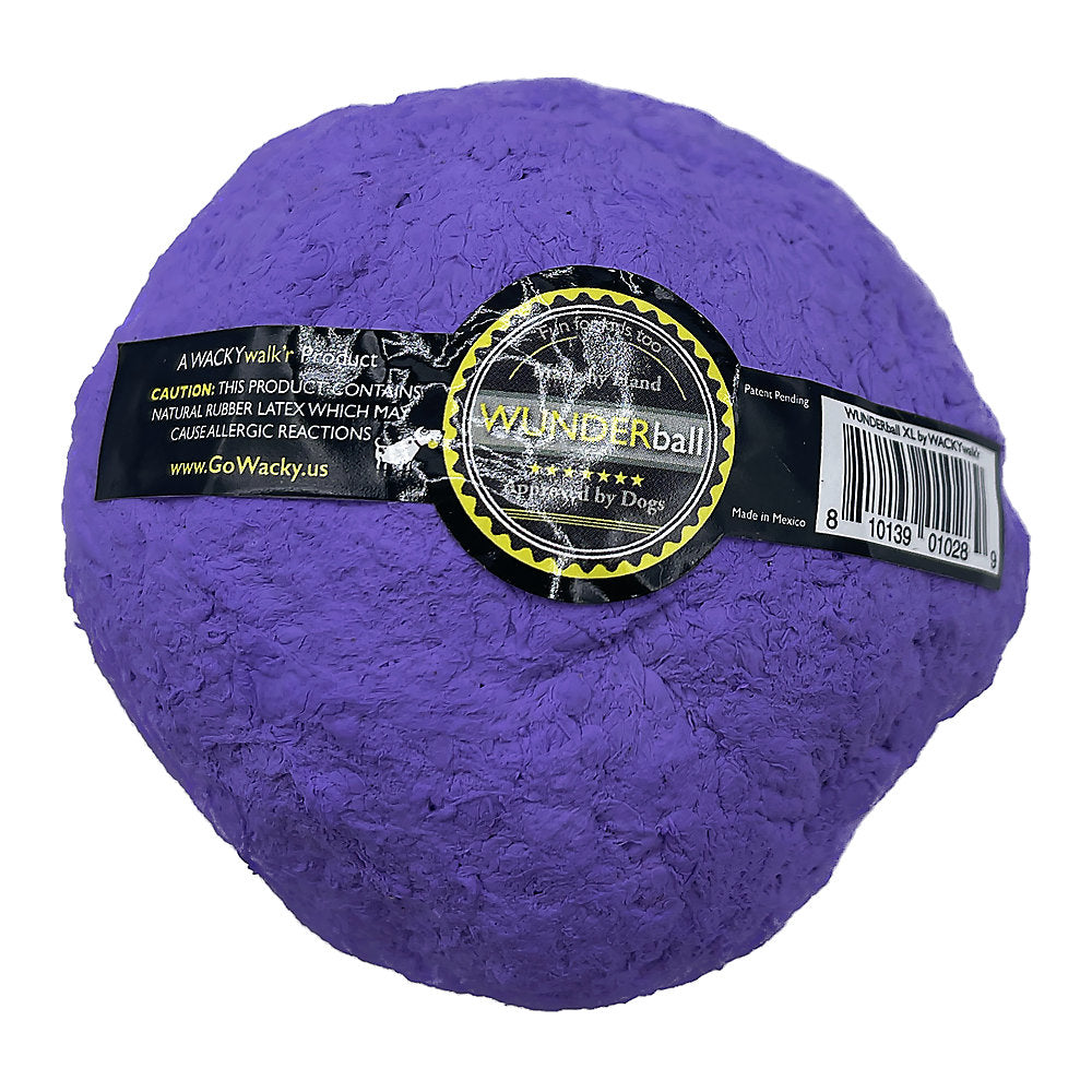 WACKYwalk'r WUNDERBALL Fetch Dog Toy, Color Varies