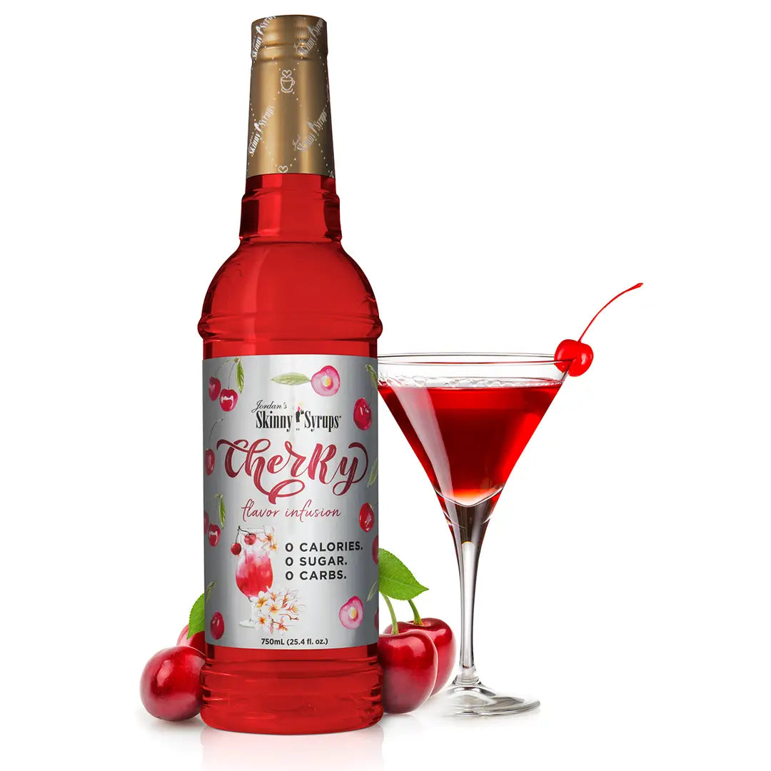 Jordan's Skinny Syrups Sugar Free Cherry Flavor Infusion Syrup