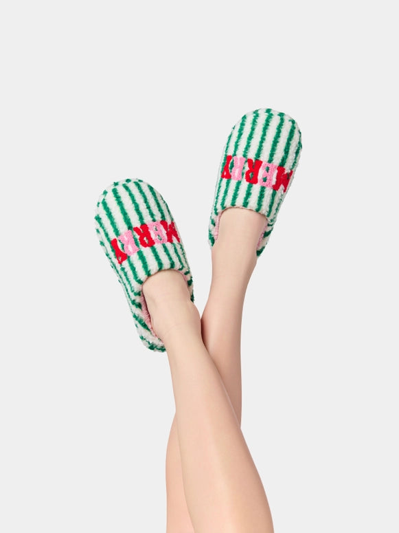 Shiraleah Merry Striped Slippers