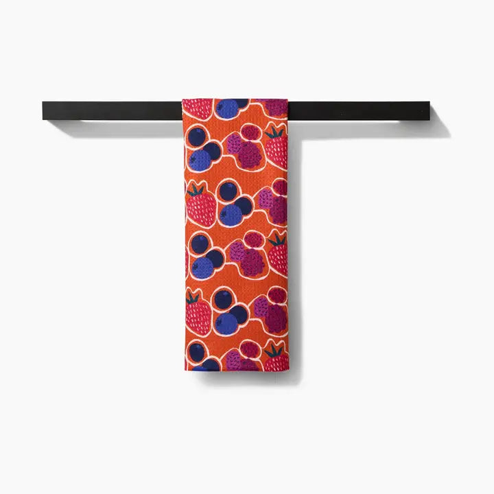 Geometry Berrylicious Tea Towel