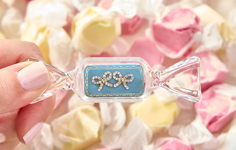 The Candy Dish Earrings - Blue