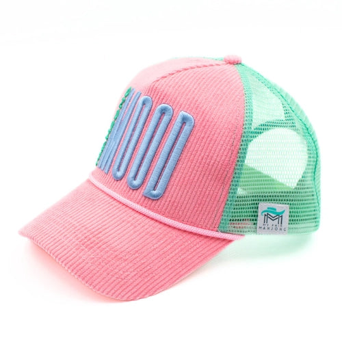 My Fair Mahjong Hat | Corduroy Trucker | Mahjong Mood