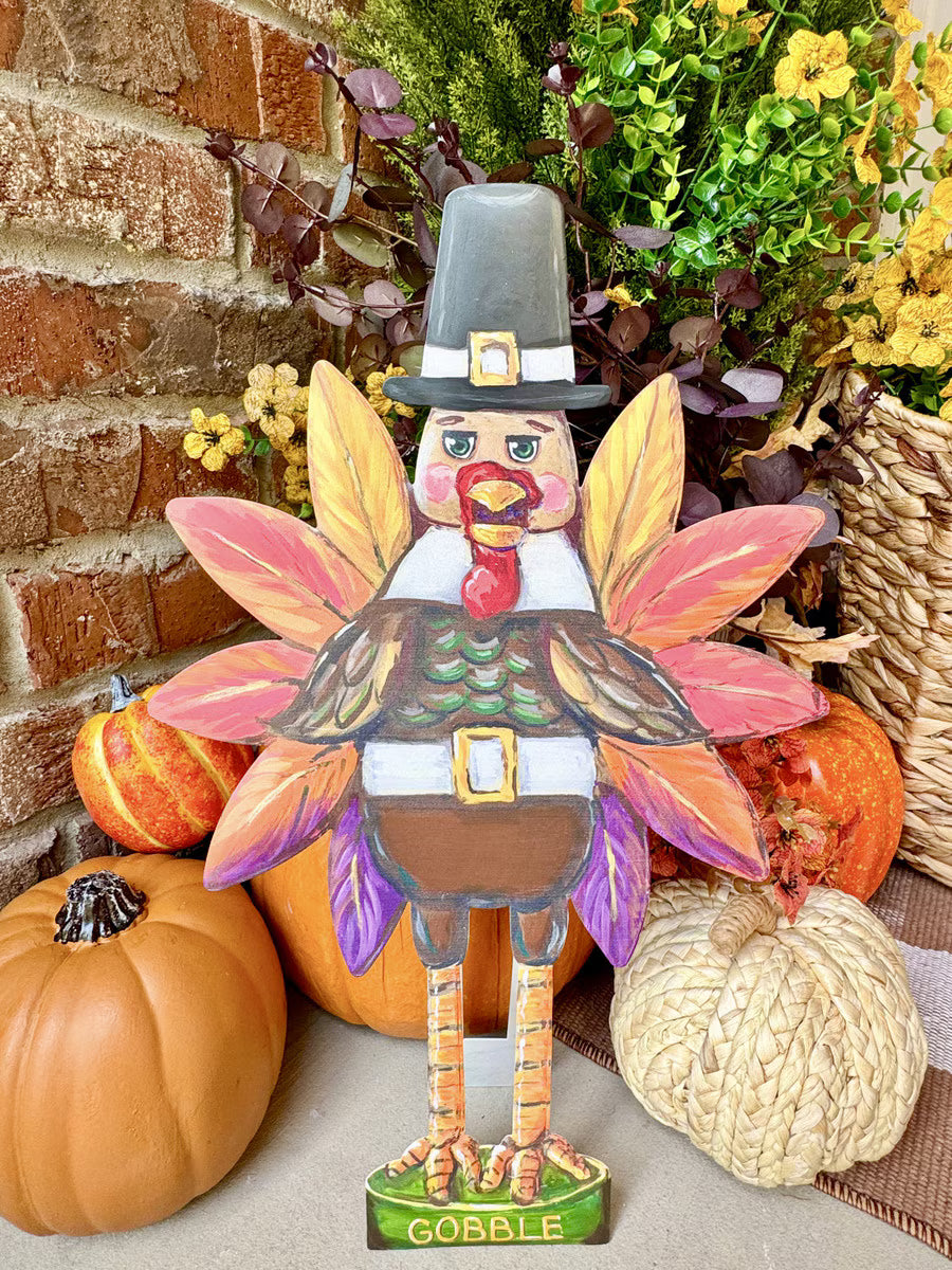 The Round Top Collection Turkey Nutcracker