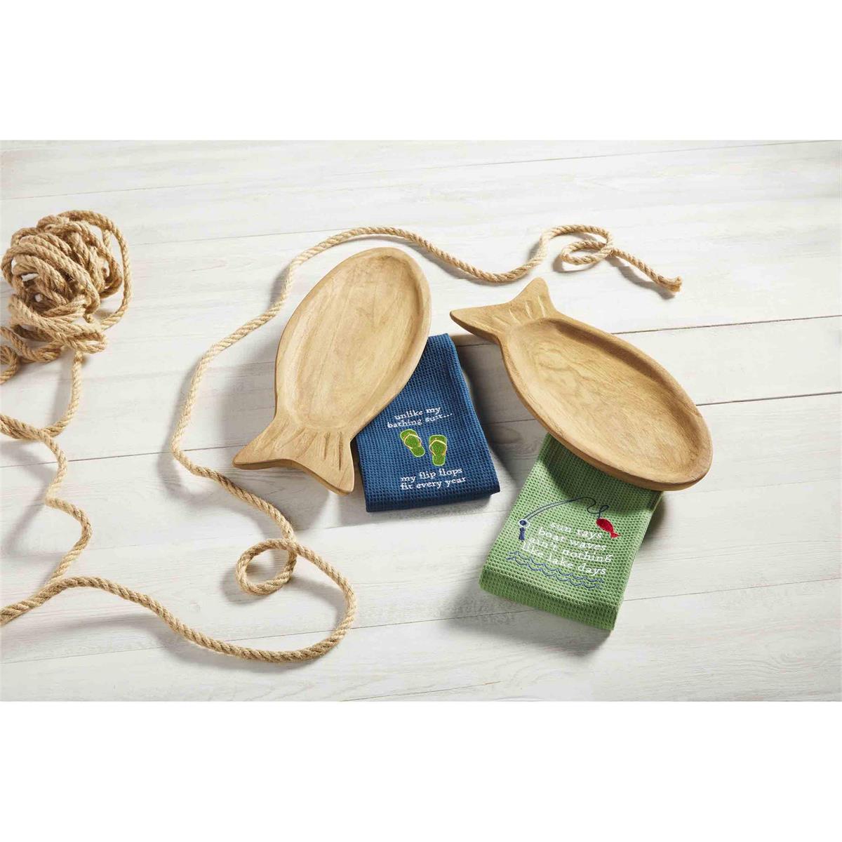 MUD PIE FISH BOARD & TOWEL SETS