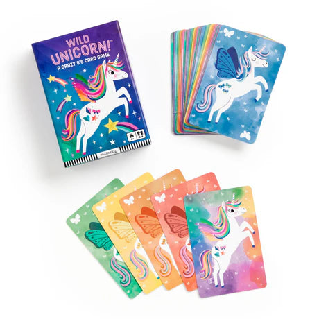 mudpuppy Wild Unicorn! Card Game