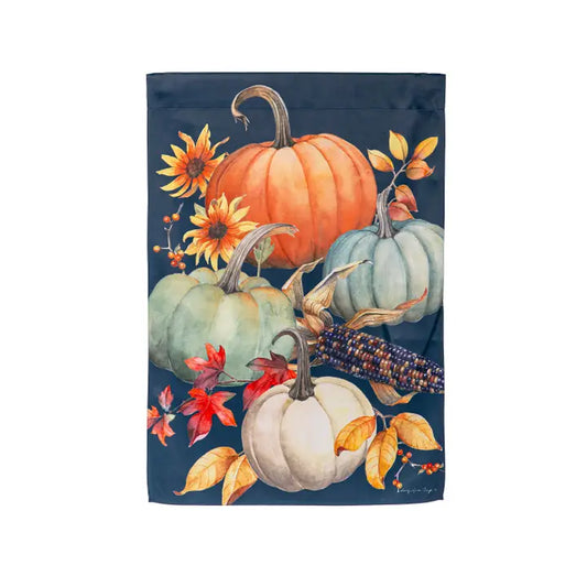 Evergreen Enterprises All Things Pumpkins Suede House Flag