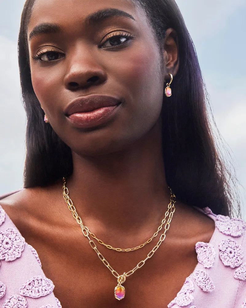 Kendra Scott Daphne Convertible Gold Link and Chain Necklace