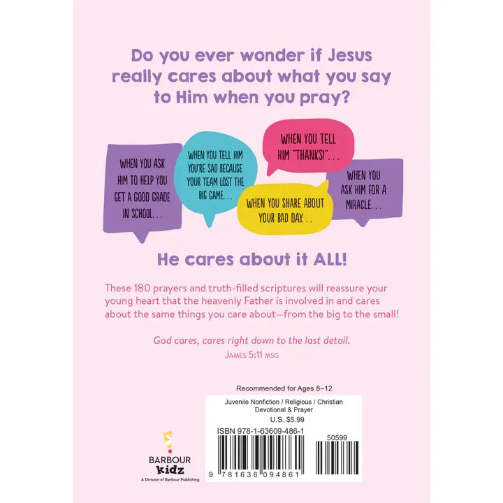 Barbour Publishing, Inc. It All Matters To Jesus (Girls)