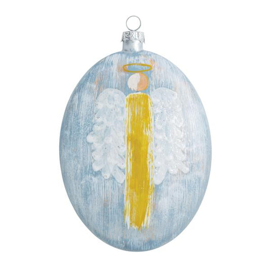 MUD PIE ANGEL PAINTED ORNAMENT