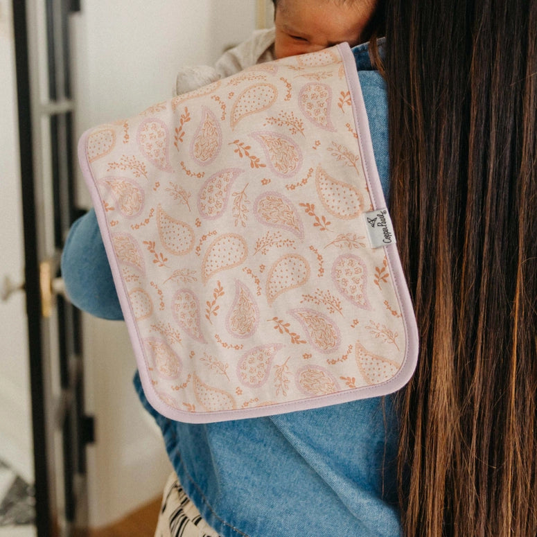 Copper Pearl 3 Pack Premium Burp Cloths - Cheyenne