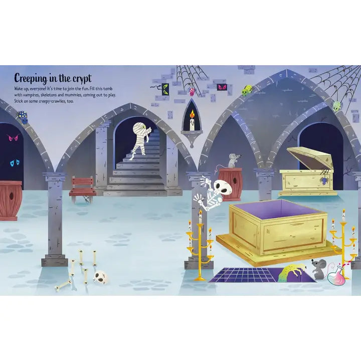 First Sticker Book Halloween : Usborne