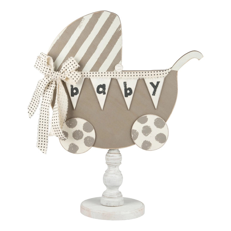 Glory Haus White Wood Base For Toppers