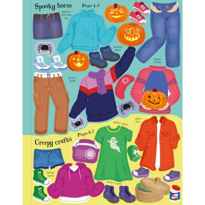 Sticker Dolly Dressing Trick or Treat : Usborne