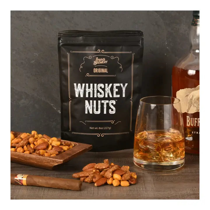 Swag Brewery Whiskey Nuts - Gourmet Mix of Nuts Gift Set