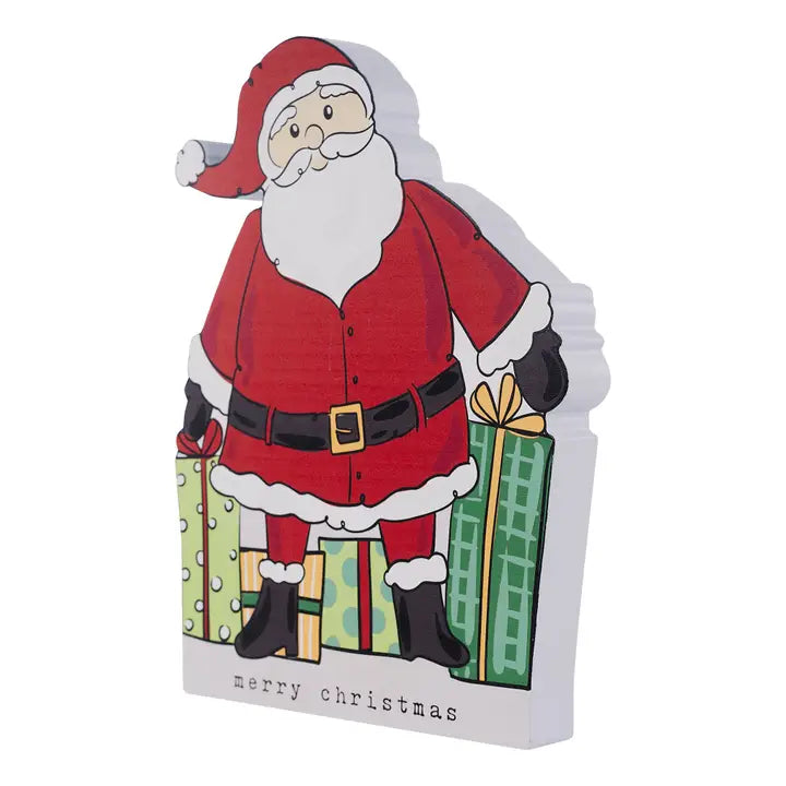 Glory Haus Standing Santa Wood Cutout
