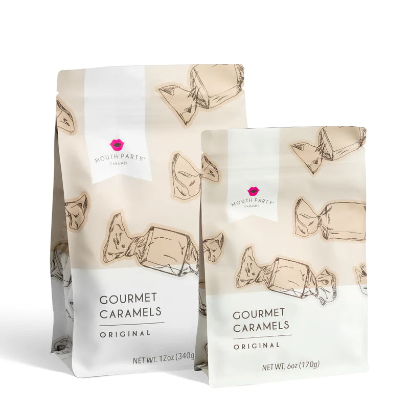 Gourmet Caramels 6oz Gift Pouches