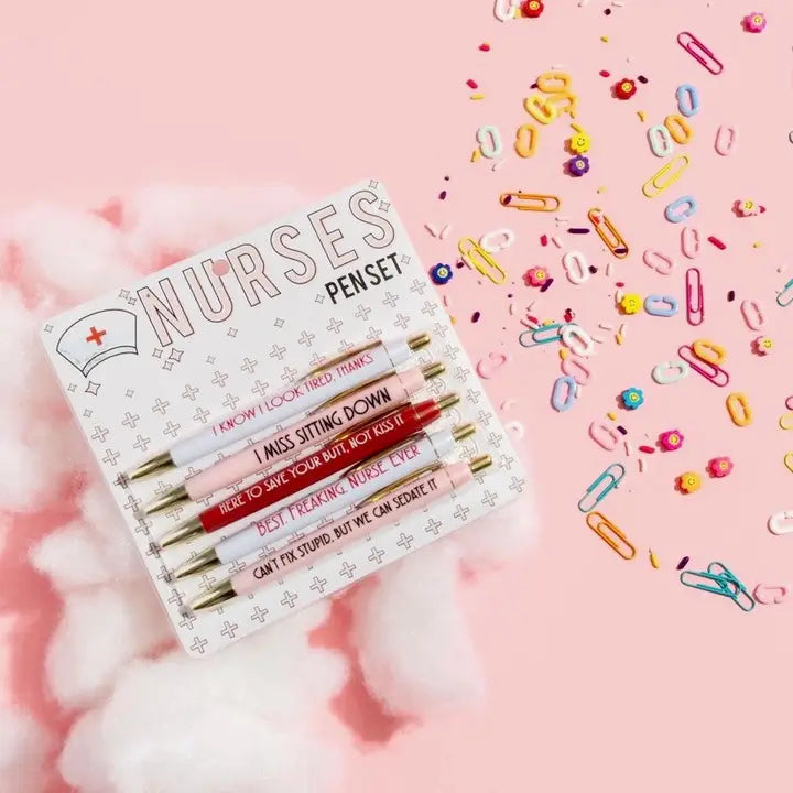Fun Club Nurses Pen Set