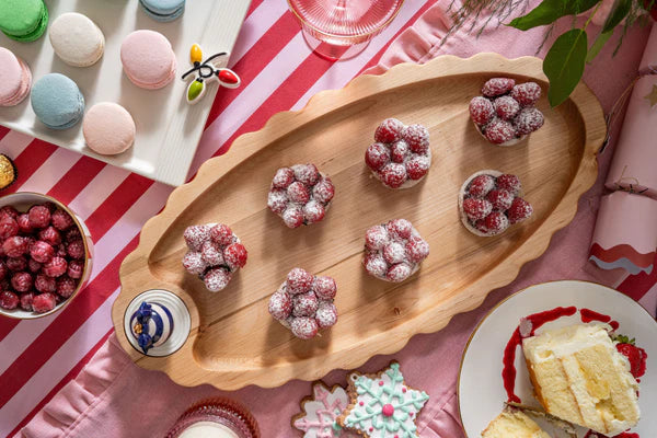 nora fleming limited edition maple scalloped anniversary tray