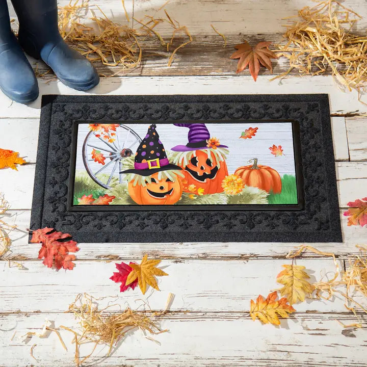 Evergreen Enterprises Couple of Jacks Pumpkin Sassafras Switch Mat