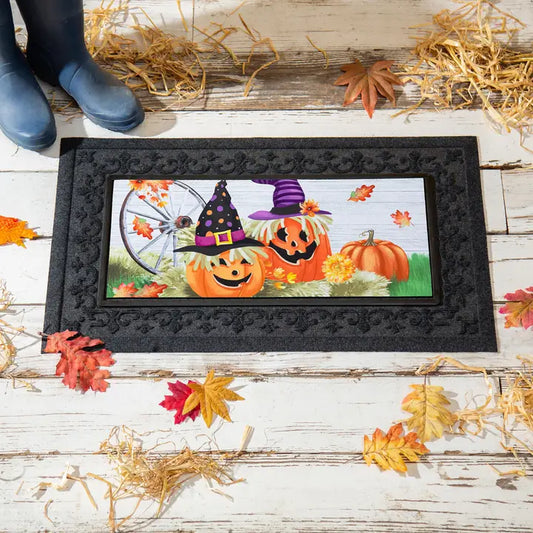Evergreen Enterprises Couple of Jacks Pumpkin Sassafras Switch Mat