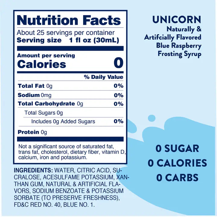 Jordan's Skinny Syrup Sugar Free Unicorn™ Syrup