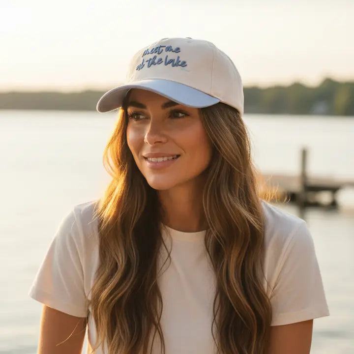 The Darling Effect Classic Canvas Hat–Meet Me At the Lake