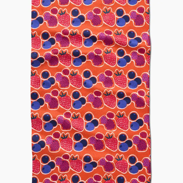 Geometry Berrylicious Tea Towel
