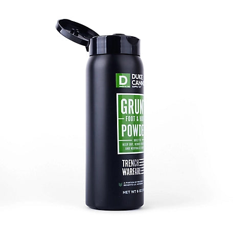 Duke Cannon Trench Warfare Grunt Powder, Foot and Boot