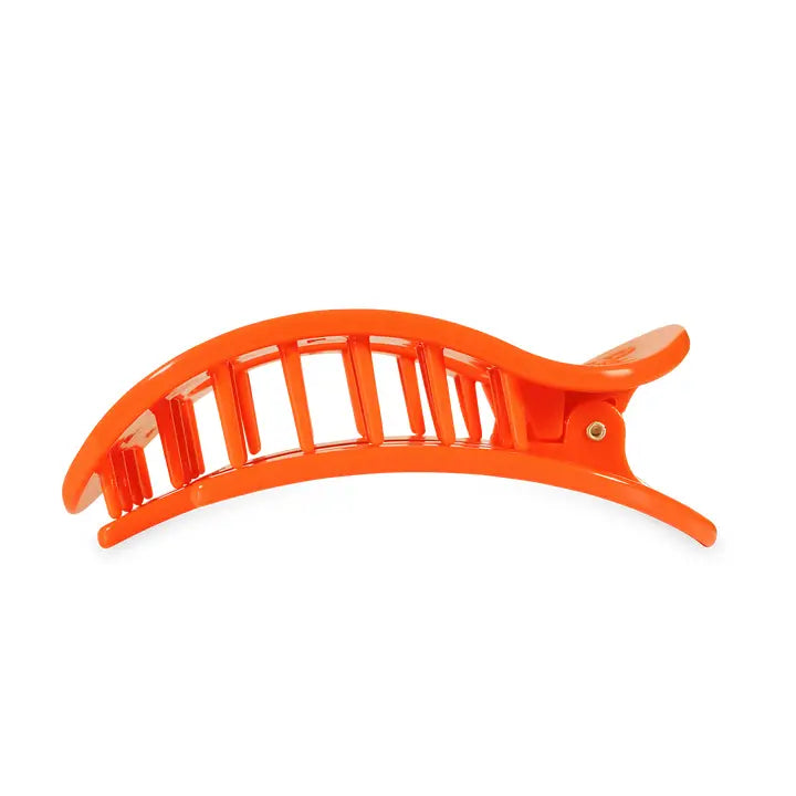Teleties Flat Round Hair Clip | Large | War Eagle!