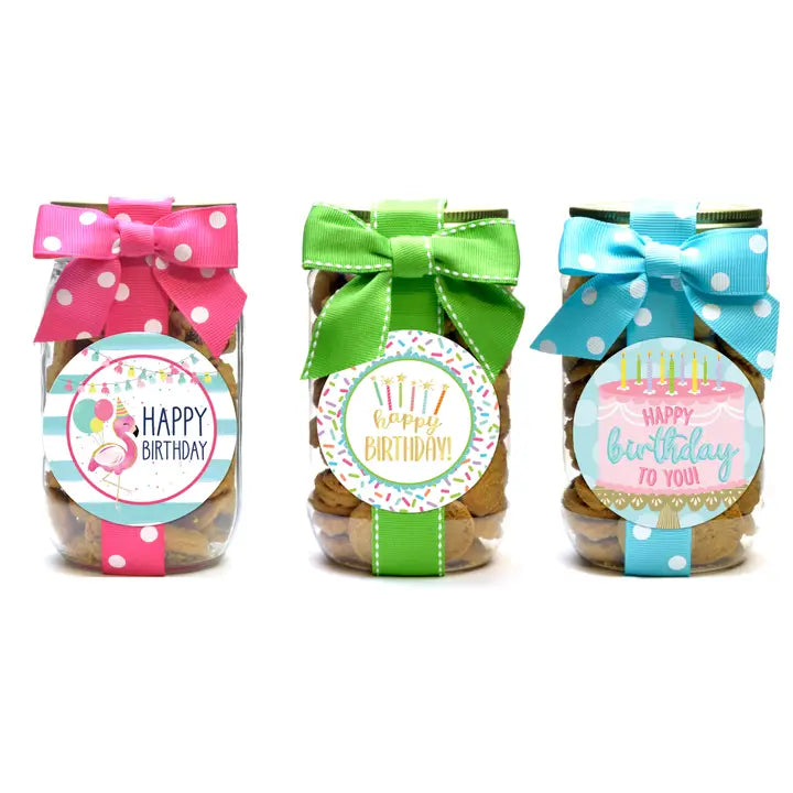 Oh, Sugar! Happy Birthday Cookie Jars - Quart