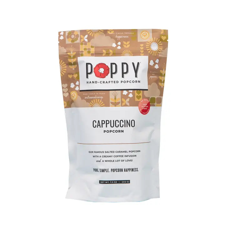 Poppy Cappuccino Popcorn