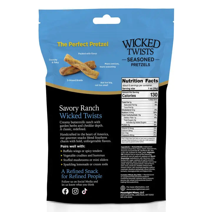 Moonlight Mixes Wicked Twist Savory Ranch 5.5oz