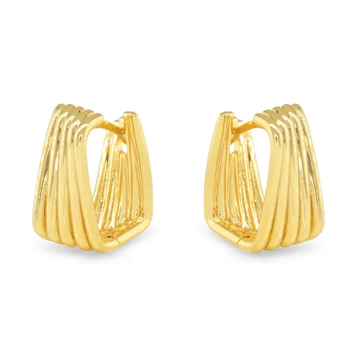Amanda Blu Gold Polished Isabella Earrings