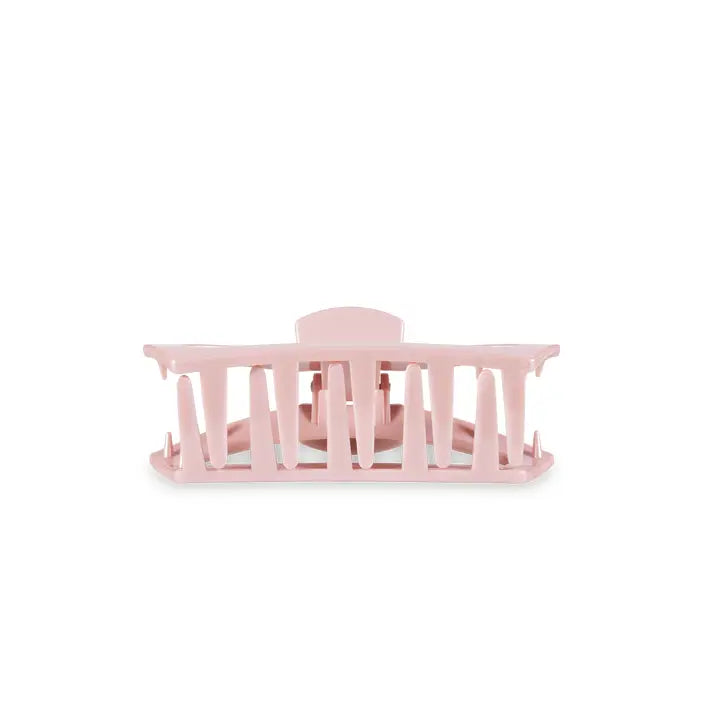 Teleties Open Hair Clip | Tiny | Pearly Pink