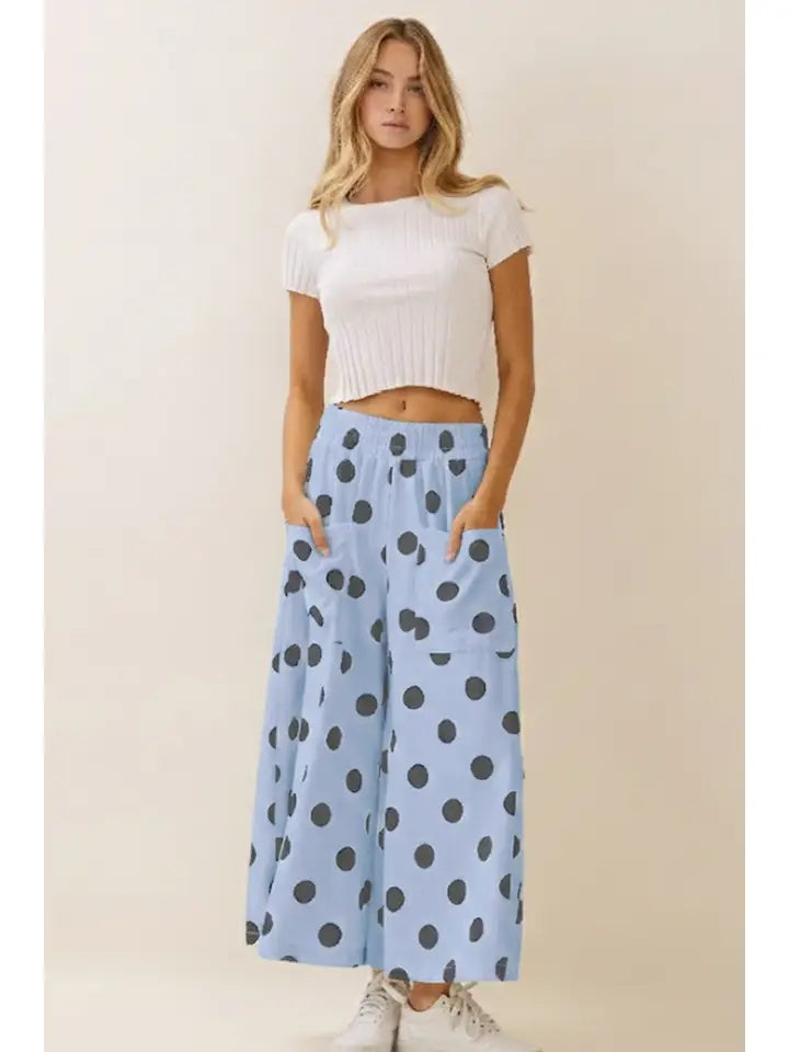 Oddi Polka Dot Pull-On Pants