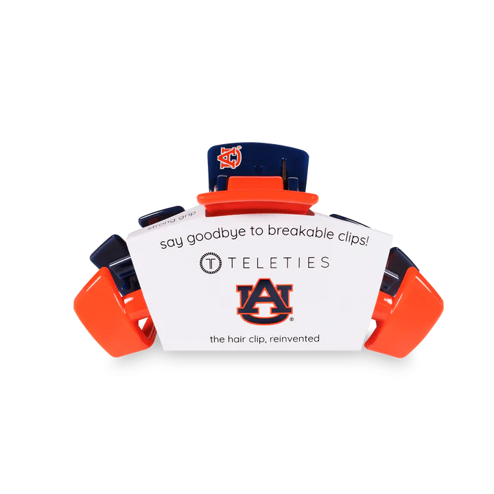 Teleties Auburn University Medium Hair Clip