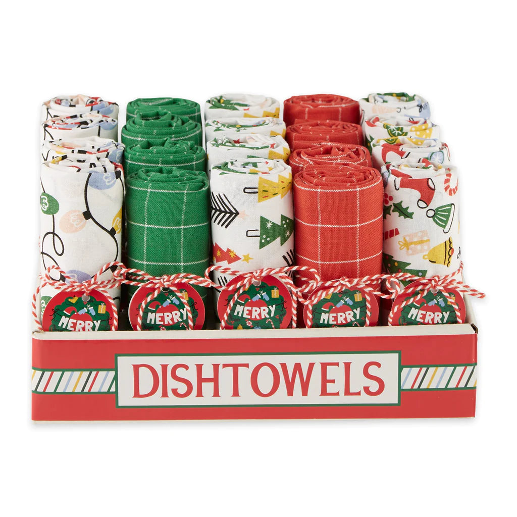 Oh What Fun Christmas Dishtowels