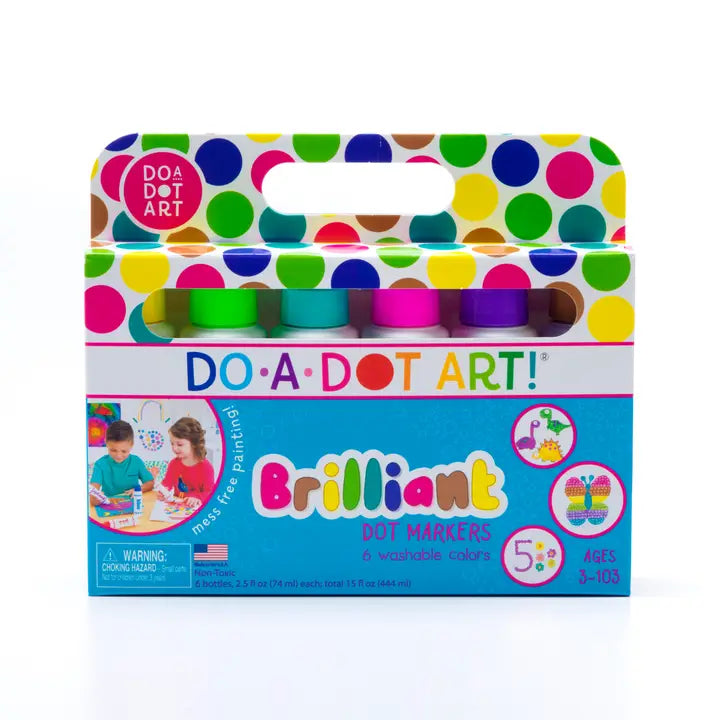 Do A Dot Art! Brilliant Dot Markers - Set of 6