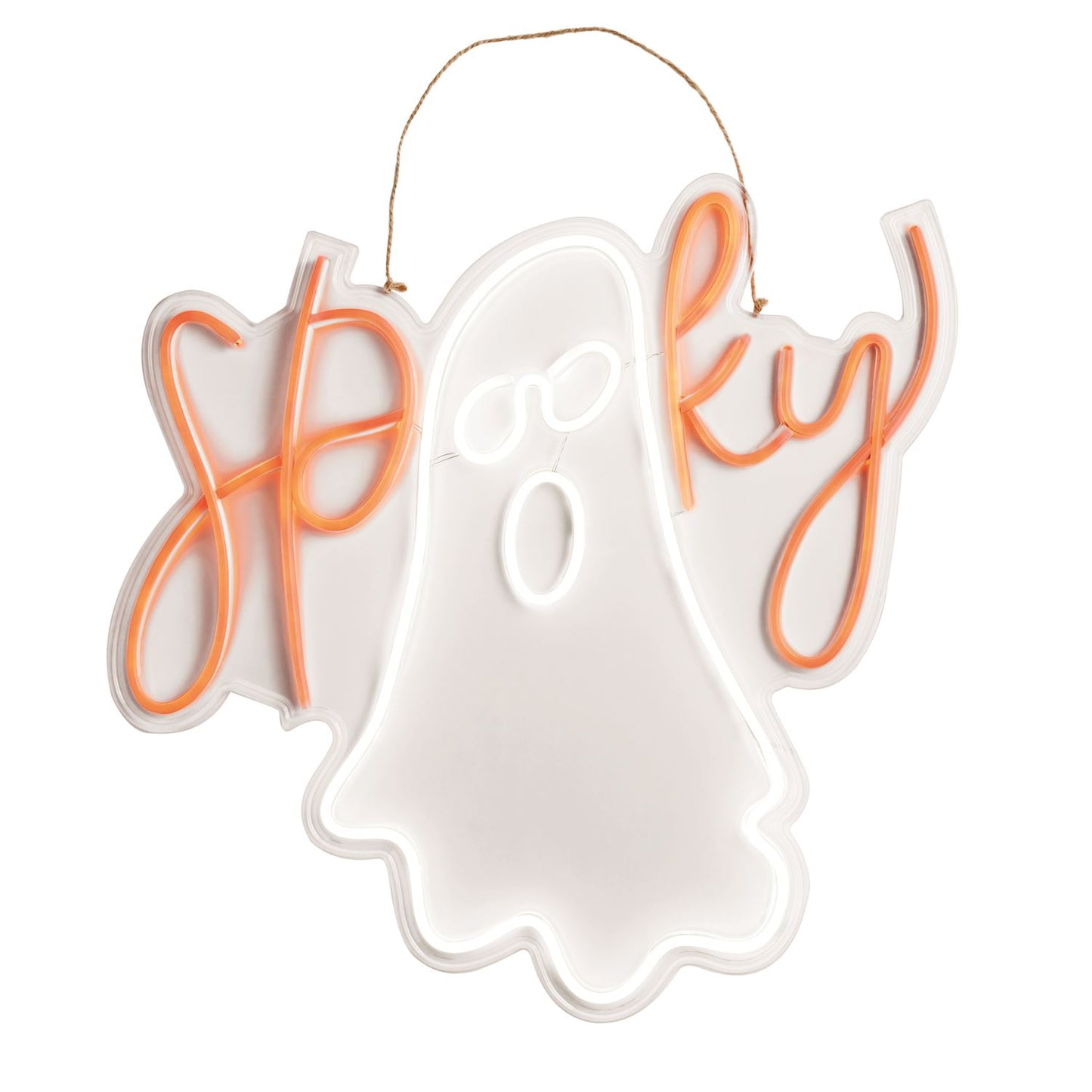 MUD PIE NEON GHOST DOOR HANGER