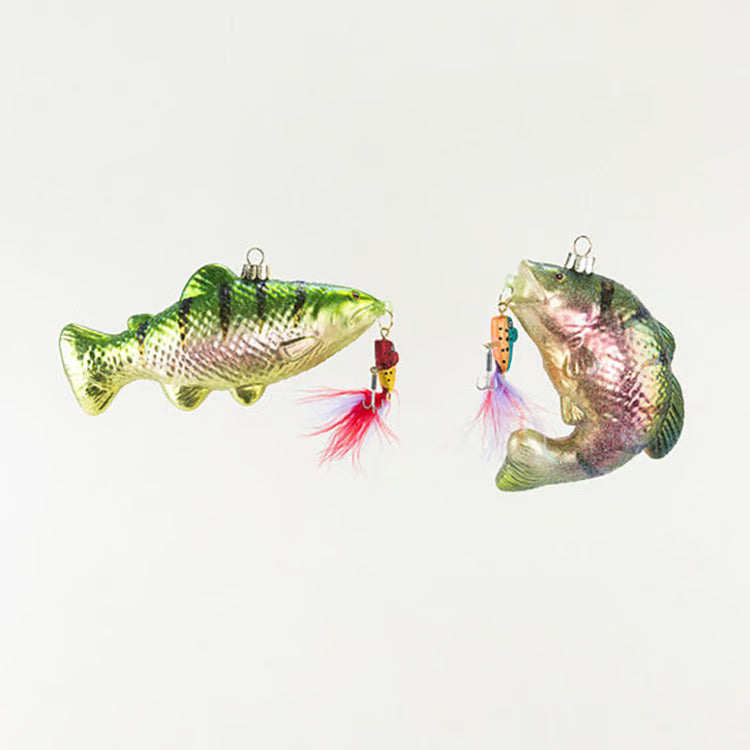 ONE HUNDRED 80 DEGREES Bass Orn, Glass, 4", 6"