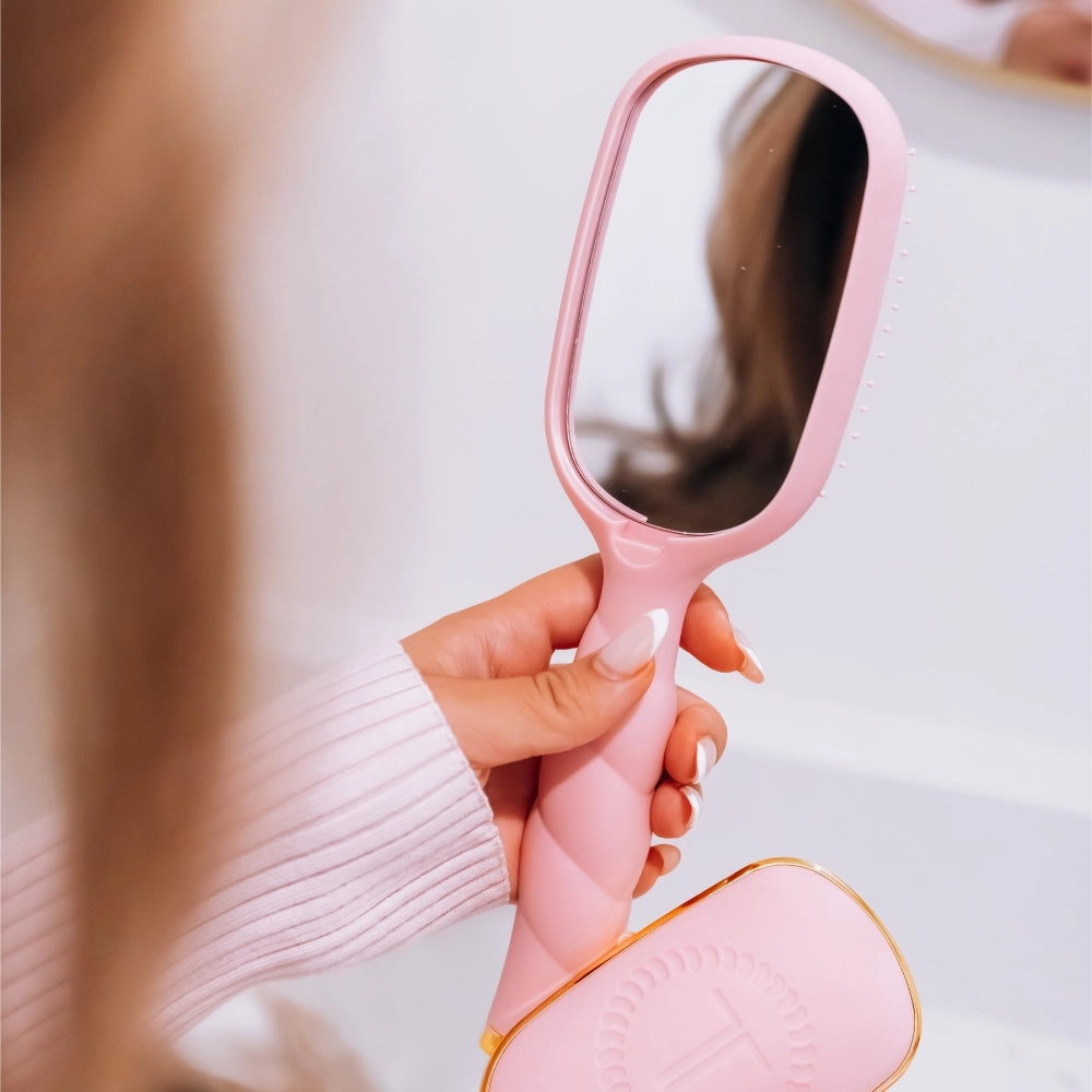Teleties Detangler Brush | Bubblegum Pink | Medium